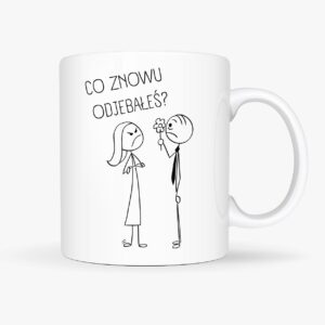 kubek walentynkowy z humorem, prezent na walentynki dla par, zabawny kubek dla niej i dla niego